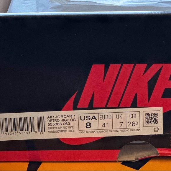 Air Jordan 1 Retro High OG 'Patent Bred' - Picture 3 of 3